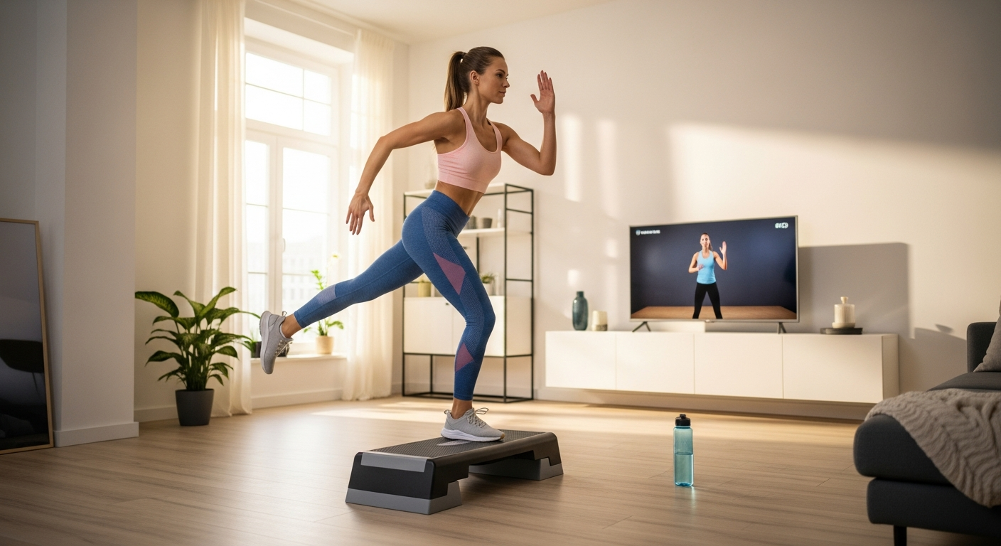 Онлайн кардио-аэробика дома